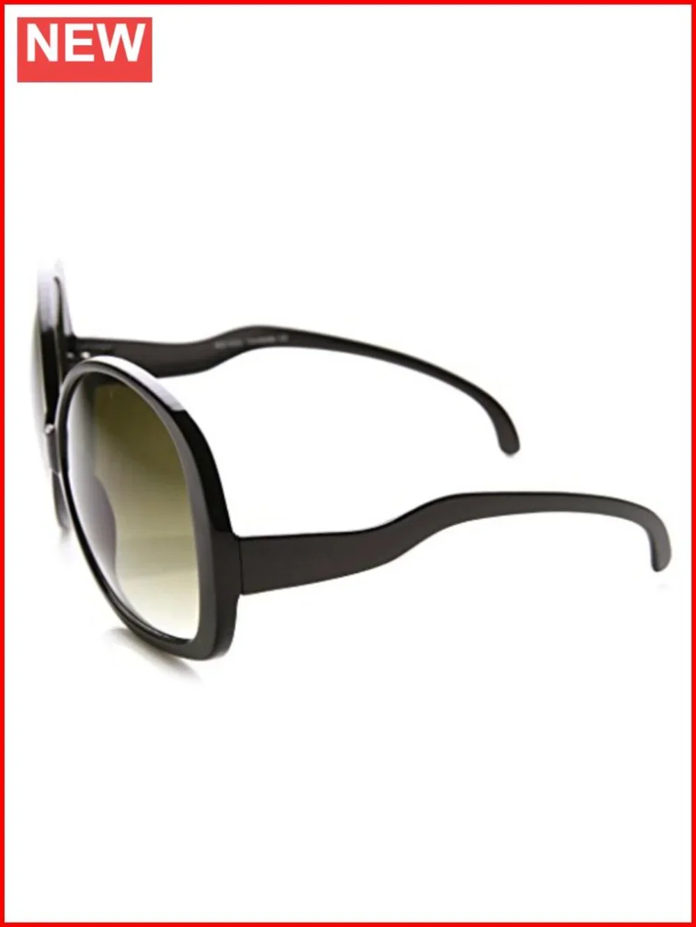 Oversized Wrap Around Sunglasses Vintage Style Women